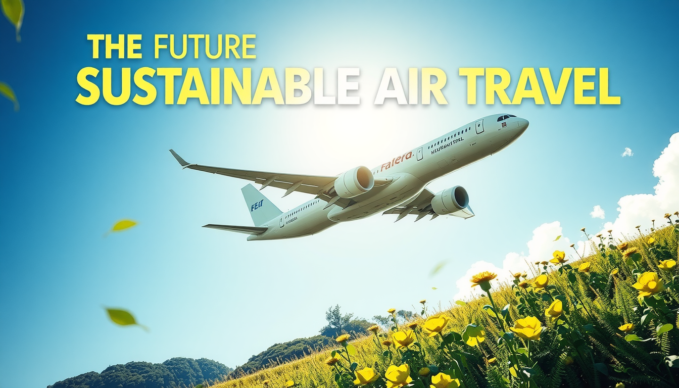 The Future of Sustainable Air Travel: Can Flying Ever Be Sustainable?